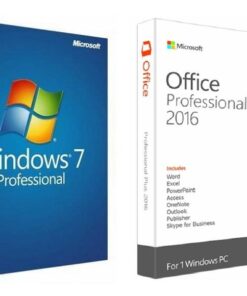 لایسنس Windows 7 Pro + Office 2016 Pro Plus مایکروسافت