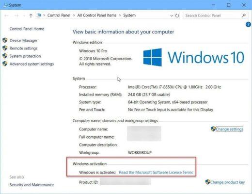 چگونه بفهمیم ویندوز 10 اکتیو است؟