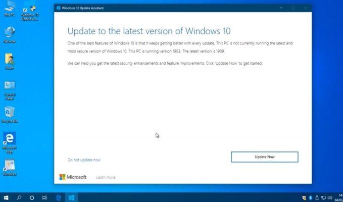 آموزش آپدیت کردن ویندوز 10 (همه نسخه ها)
