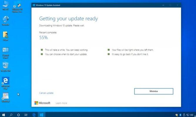 آموزش آپدیت کردن ویندوز 10 (همه نسخه ها)