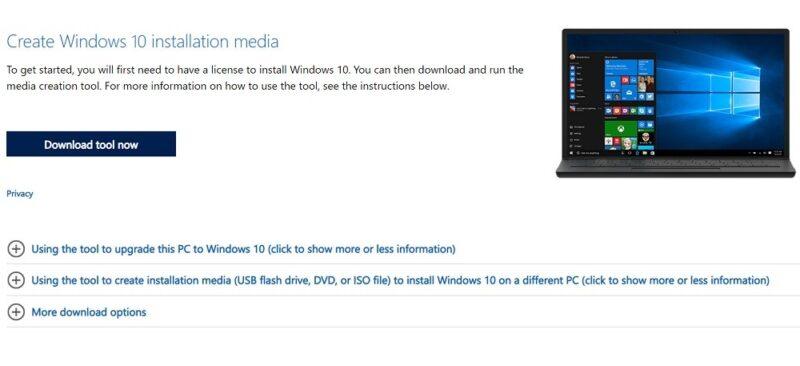 آموزش دانلود ویندوز از سایت مایکروسافت