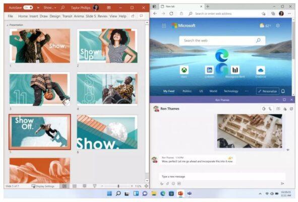 ویژگی های جدید ویندوز 11
