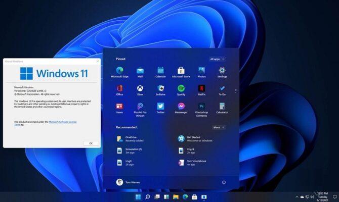 ویژگی های جدید ویندوز 11