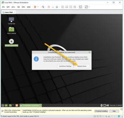 آموزش نصب لینوکس در VMware (ماشین مجازی ویندوز)