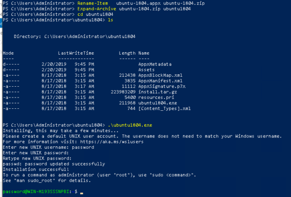 آموزش نصب لینوکس روی ویندوز سرور