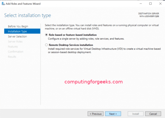 آموزش نصب اکتیو دایرکتوری (Active Directory) ویندوز سرور 2019