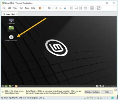 آموزش نصب لینوکس در VMware (ماشین مجازی ویندوز)