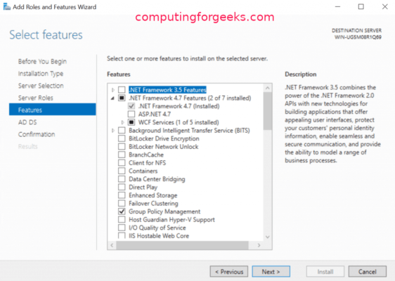 آموزش نصب اکتیو دایرکتوری (Active Directory) ویندوز سرور 2019