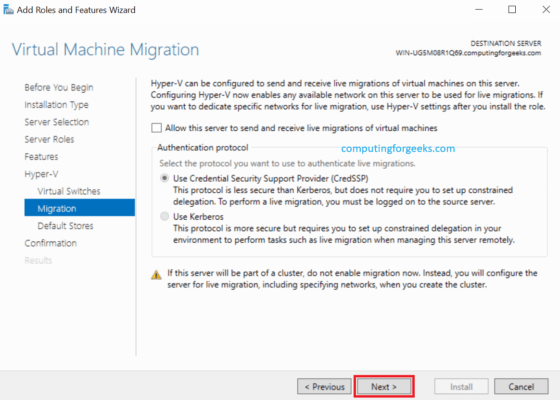 آموزش راه اندازی Hyper-V در ویندوز سرور 2019