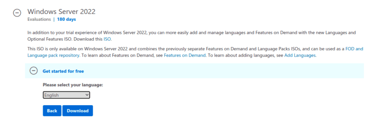 آموزش دانلود ویندوز سرور 2022 از مایکروسافت