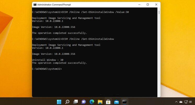 نحوه دانگرید ویندوز 11 به 10