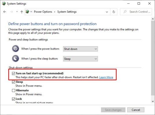 آموزش افزایش سرعت بوت ویندوز 10