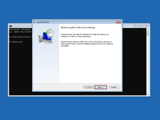 حل مشکل ارور ریکاوری ویندوز 10/11