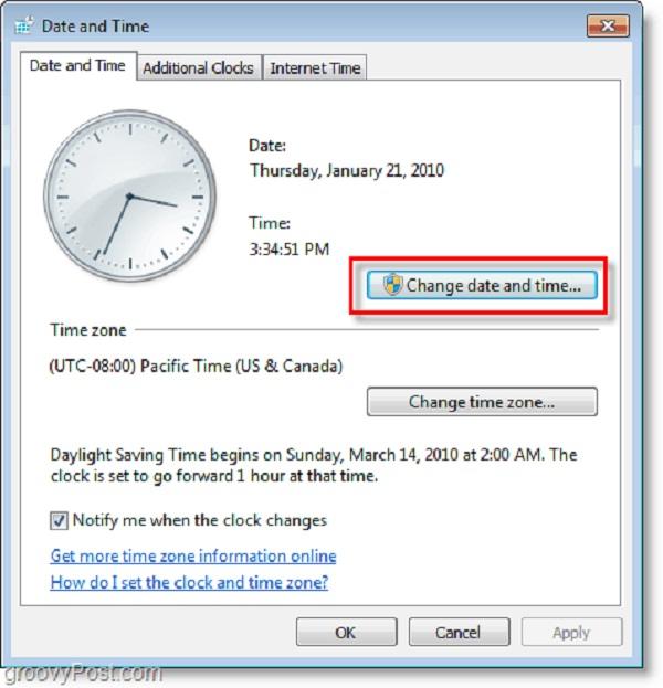 آموزش تغییر زمان و تاریخ در ویندوز 10، 11 و 7