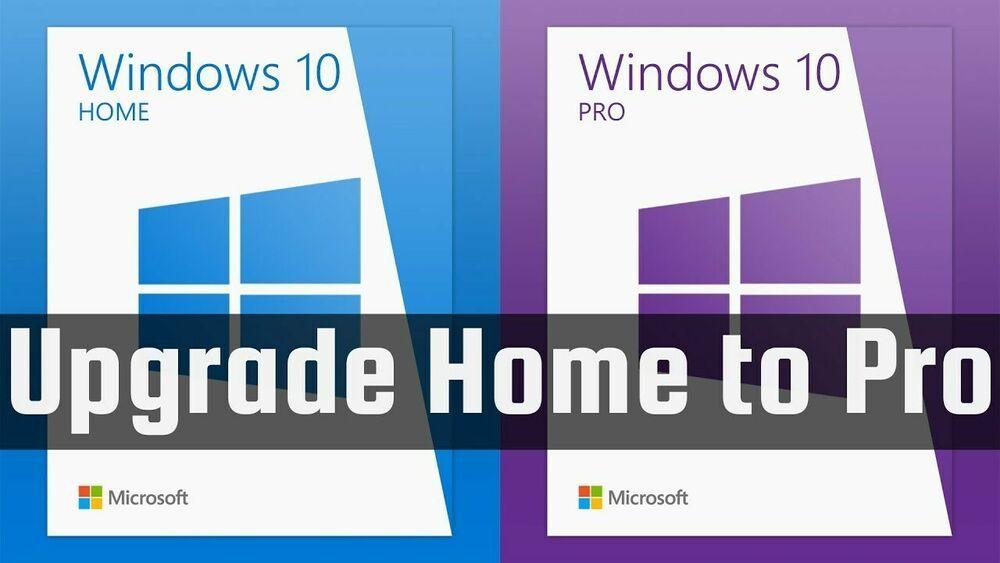 آموزش ارتقاء ویندوز هوم به پرو (Home to Pro Upgrade)