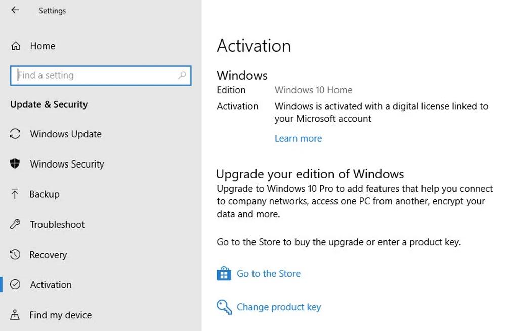 لایسنس اورجینال ارتقاء ویندوز 10 هوم به پرو