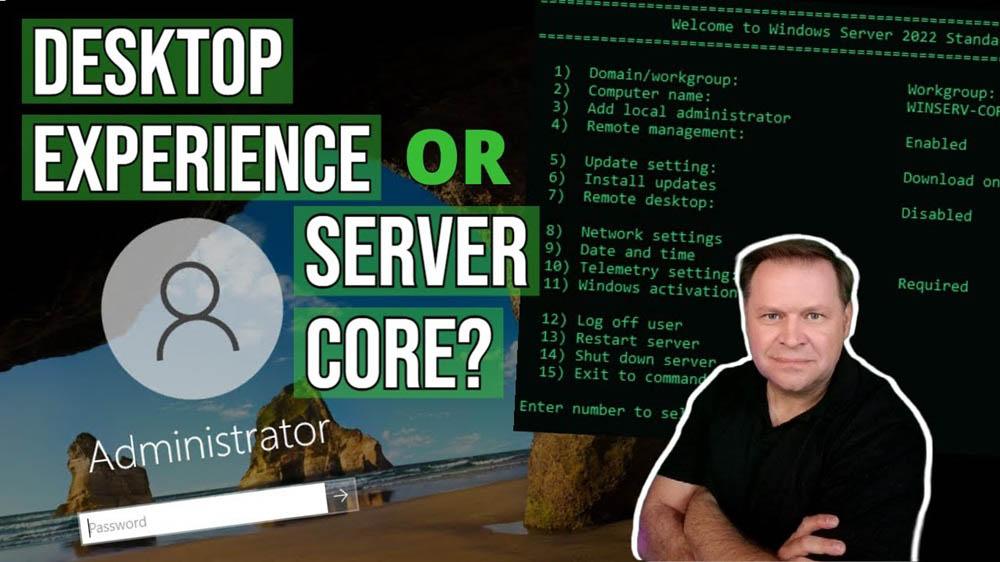 تفاوت ویندوز سرور Standard و Desktop Experience چیست؟