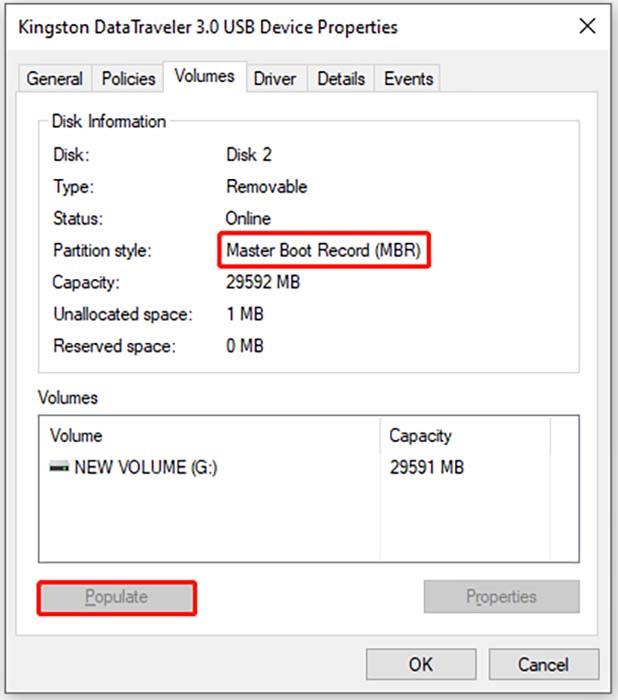 نحوه اطمینان از بوتیبل بودن فلش یا دی وی دی ویندوز